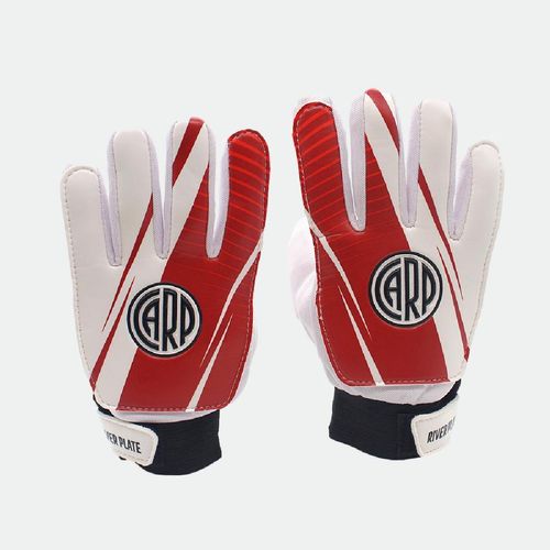 GUANTE DE ARQUERO ESTADIOS 24 RIVER SPORTCOM - BLANCO ROJO