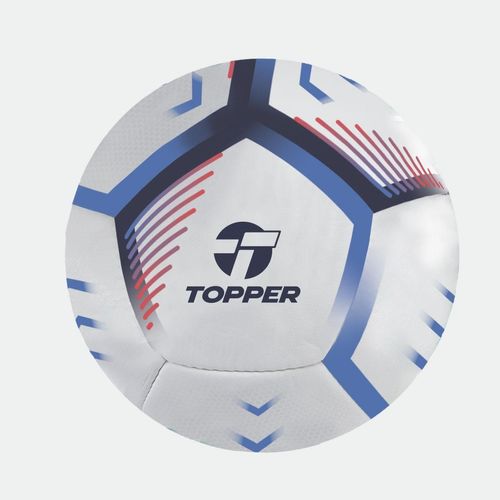 Pelota Topper Futbol Action II Campo - BLANCO AZUL CORAL FIERY
