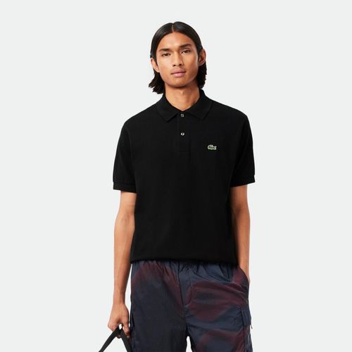 Remera Polo Lacoste Pique Liviano - NOIR
