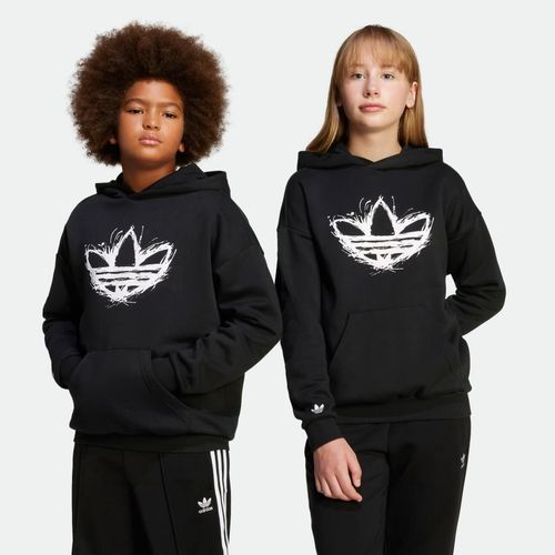 Buzo con Capucha Adidas Loose Hoodie Black niños - BLACK