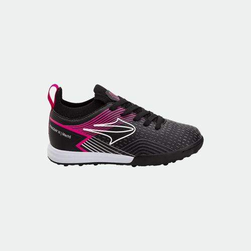 Botín futbol 5 infantil Stingray III Mach 5 TOPPER - NEGRO BLANCO