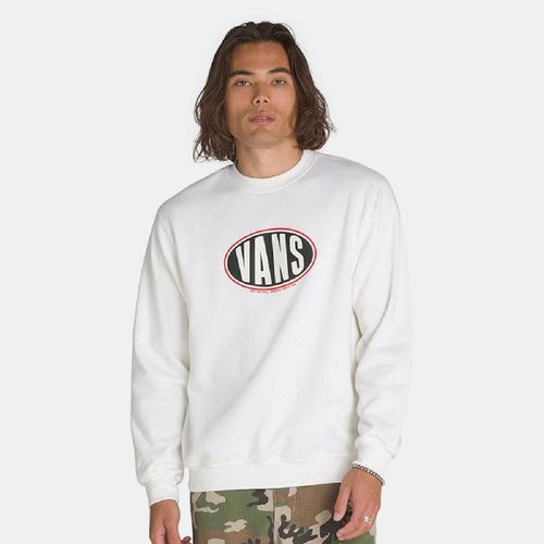 Buzo Vans Spray On Loose Crew - CRUDO MARSHMALLOW