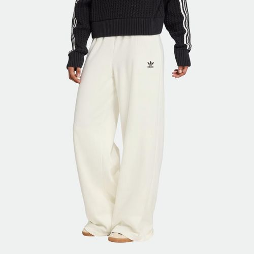 Pantalon Largo Blanco Adidas Mujer - OFF WHITE