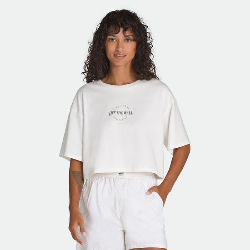 Remera Vans Rylen Ss Relaxed Crop - CRUDO MARSHMALLOW