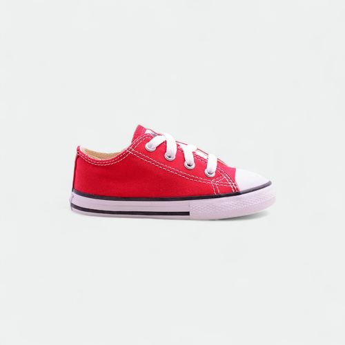 Zapatilla Converse Chuck Taylor Kids - RED BLACK WHITE