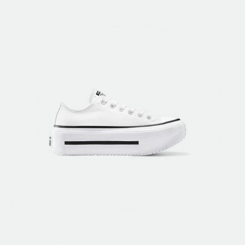 Zapatilla chuck taylor lift double stack CONVERSE - WHITE BLACK WHITE
