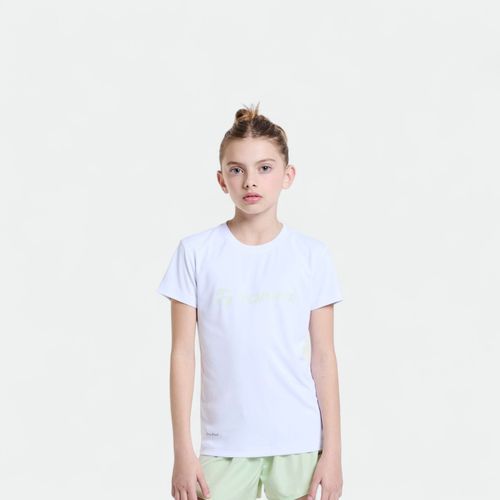 Remera mangas corta mujer niños TOPPER - BLANCO