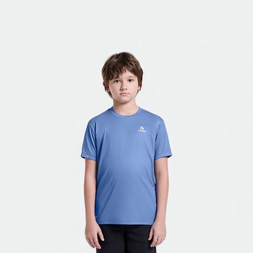 Remera de entrenamiento para niños TOPPER - CELESTE CORN
