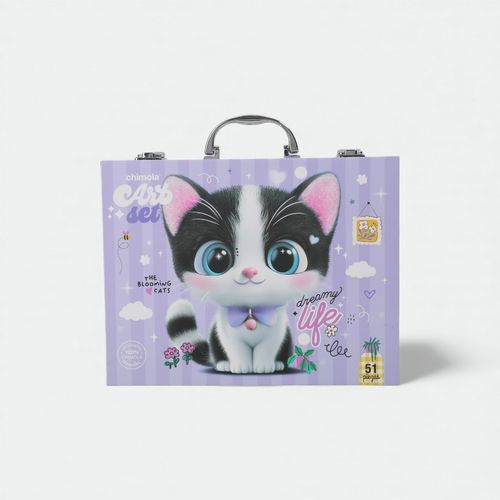 Set de arte CHIMOLA - LILA GATO