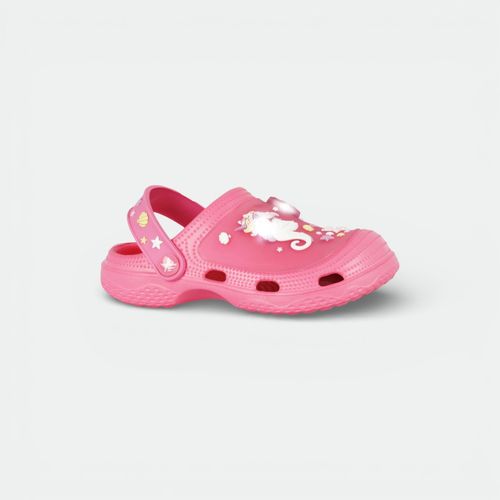 Zueco playero Clogs FOOTY - ROSA