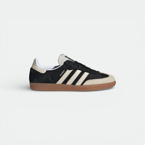 Zapatilla urbana unisex Samba Og W ADIDAS - CORE BLACK WONDER WHITE SILVER METALLIC