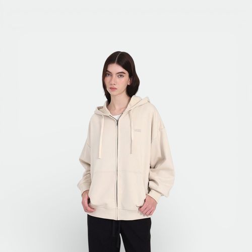 Campera oversize mujer VANS - BEIGE OATMEAL