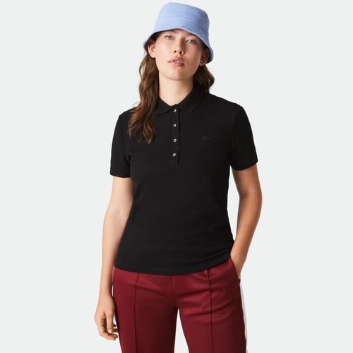 POLO MINI PIQUE EXTENSIBLE SLIM FIT - NOIR