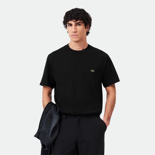Remera Basica Hombre LACOSTE - NOIR