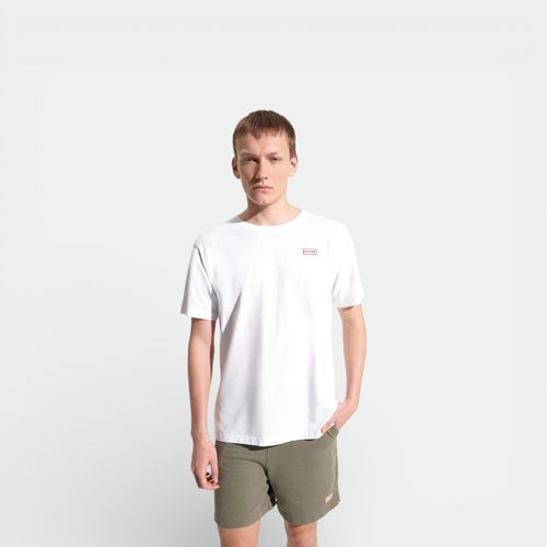 Remera urbana hombre HUNTER - BLANCO