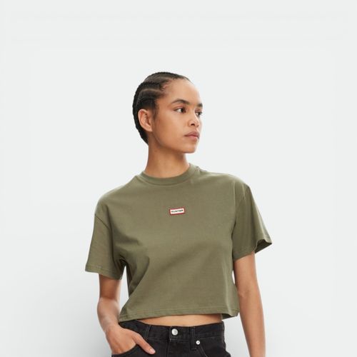 Remera basica mujer urbana HUNTER - VERDE