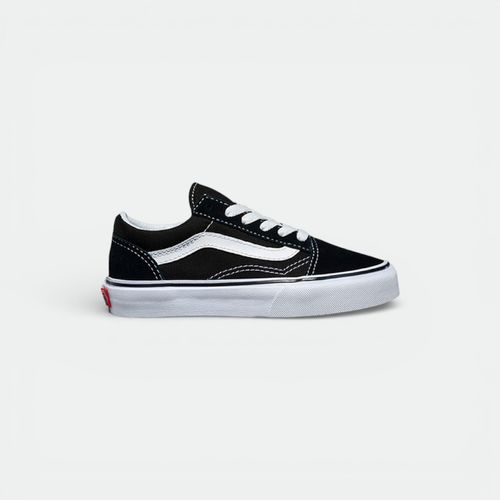 Zapatilla Old Skool niños VANS - BLACK WHITE