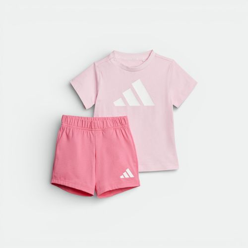 Conjunto I BL T-SET 160 niños ADIDAS - CLEAR PINK WHITE