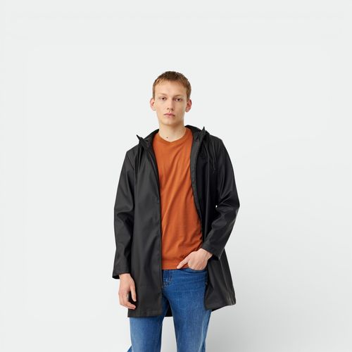 Rain rubber parka - TRUE BLACK