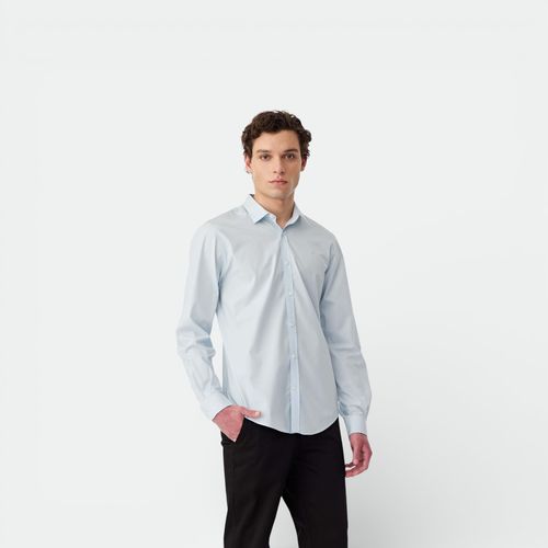 Camisa Slim Solid Shirt PENGÜIN - BALLAD BLUE