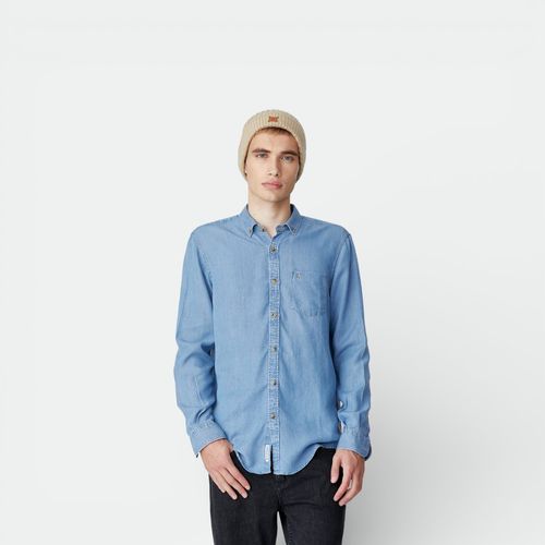 Camisa de jean hombre urbano PENGÜIN - VINTAGE INDIGO