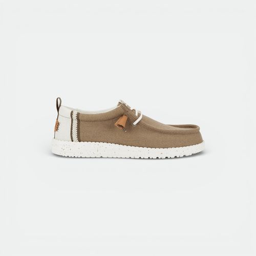 Zapato Wally Craft Linen hombre HEY DUDE - TIMBER SILVER BIRCH