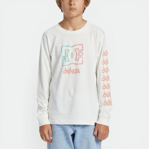 BUZO NEW DEALS NIÑOS DC - GRIS MELANGE
