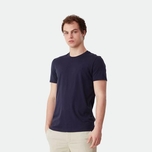 Remera Ss Pima Crew Neck Tee PENGÜIN - DK SAPPHIRE