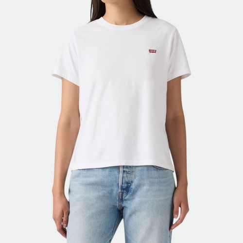 REMERA FAVORITE COTTON TEE LEVIS - BRIGHT WHITE