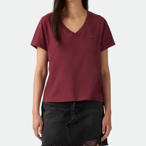 REMERA FAVORITE COTTON V TEE LEVIS - PORT