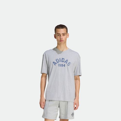 Remera Gfx Varsity hombre ADIDAS - MEDIUM GREY HEATHER