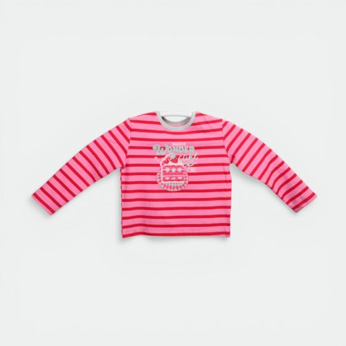 Remera Nora larga niños CHIMOLA - ROSA