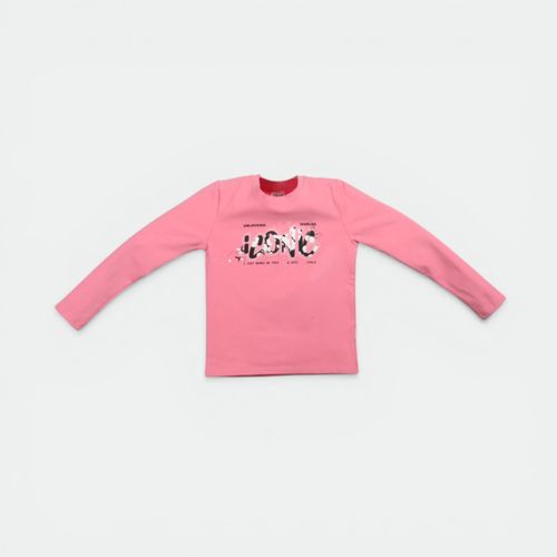 Remera Bambi larga niños CHIMOLA - ROSA