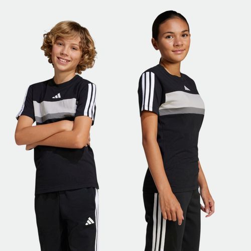 Camiseta unisex niños ADIDAS - BLACK WHITE