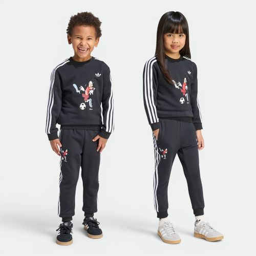 Conjunto Buzo y Pantalón Niños ADIDAS - BLACK WHITE