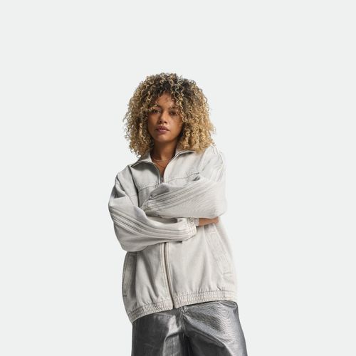 Campera Firebird mujer ADIDAS - CLEAR GREY DENIM