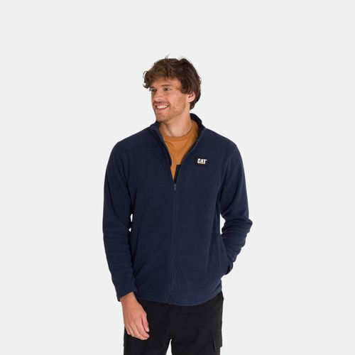 Microfleece Full Zip Hombre CAT - ECLIPSE