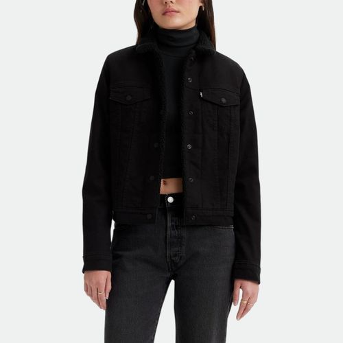Campera Corta Mujer LEVIS - BLACK AND BLACK