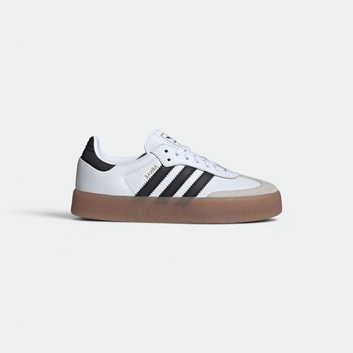 Zapatilla Urbana Samba Mujer Adidas - CLOUD WHITE CORE BLACK GOLD METALLIC