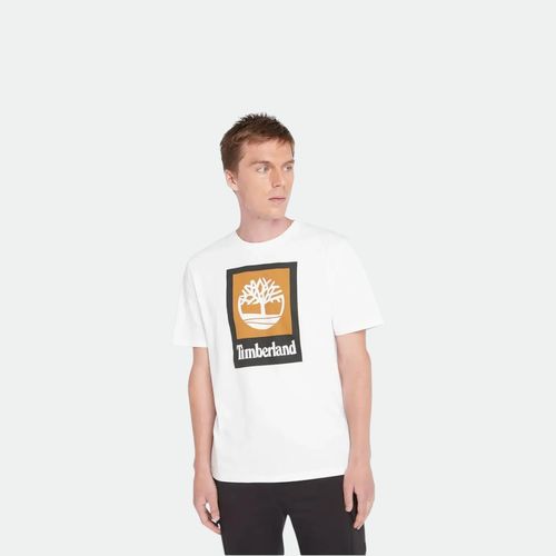 Remera Logo Hombre TIMBERLAND - WHITE