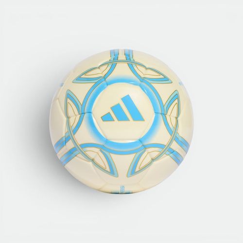 Pelota Messi Mini ADIDAS - IVORY SEMI BLUE BURST ICEY BLUE GOLD METALLIC