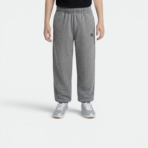 Pantalon Jogger Casual Niños NEW BALANCE - GRIS MELANGE MEDIO NEGRO
