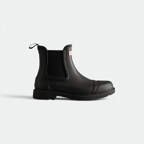 Bota Con Elastico Corta Mujer HUNTER - NEGRO