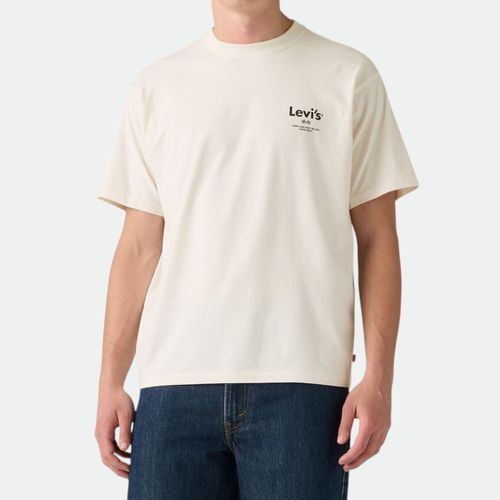 Remera Vintage Fit Graphic Legendary Moto Back - EGRET