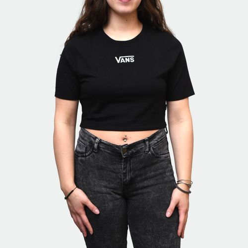 Flying V Crew Crop II - NEGRO