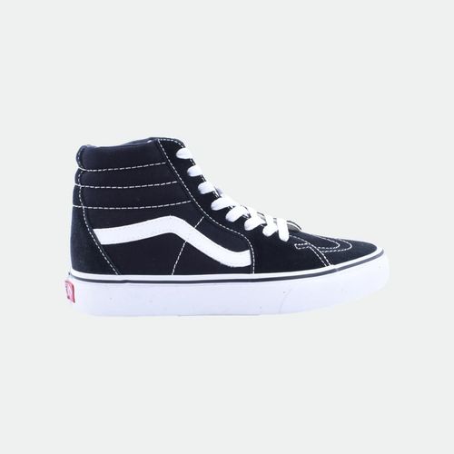 Zapatilla Vans U Sk8 Suede Canvas - BLACK WHITE