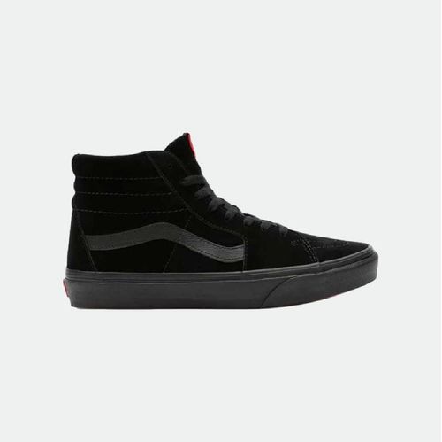 Zapatilla Vans U Sk8 Hi - BLACK BLACK SUEDE