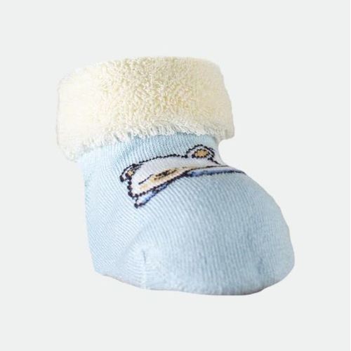 Scarpin bebes MEDIARG SOX - CELESTE