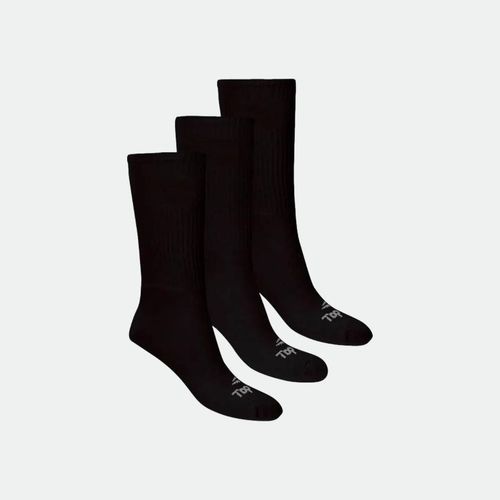 Medias Pack x3 Caña Alta Kids TOPPER - NEGRO
